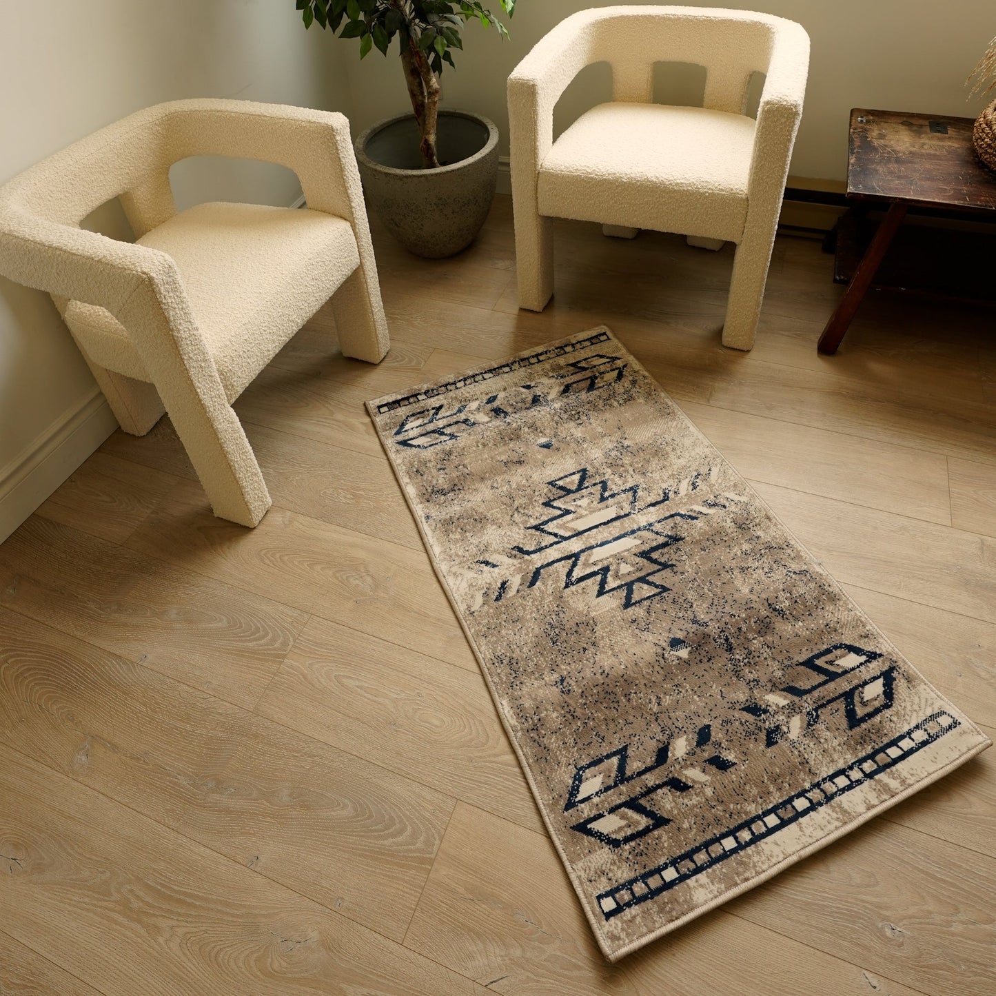Casper:9497 Beige Area Rug