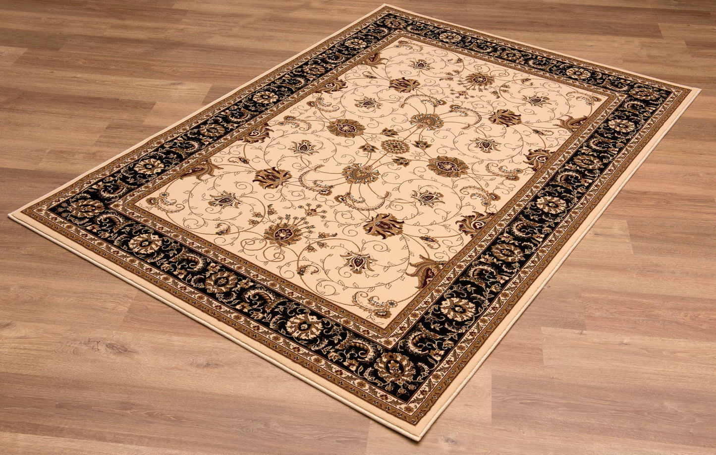 Jaipur:2117 Cream Black Area Rug