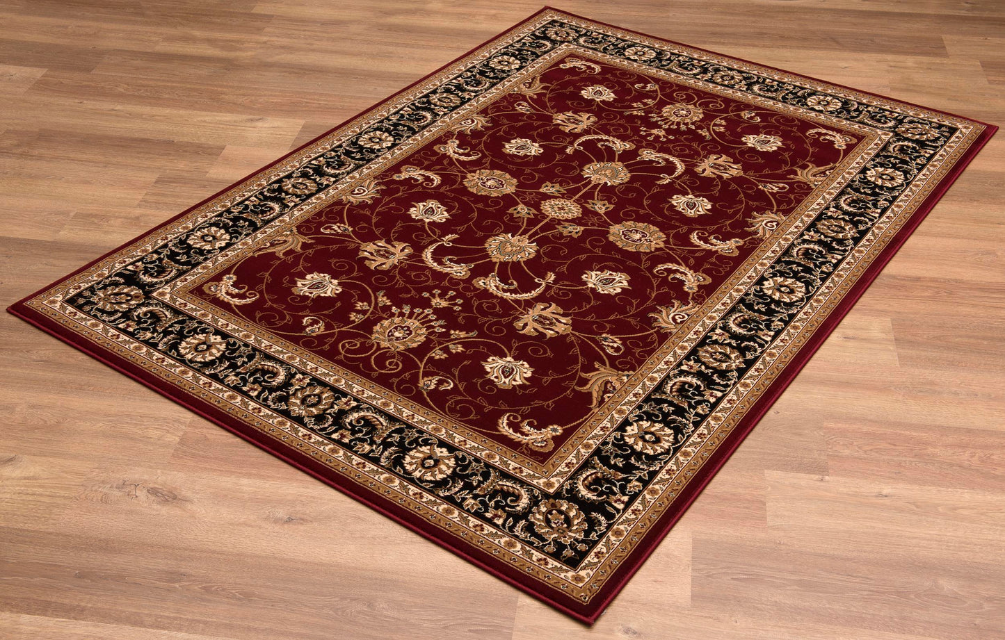 Jaipur:2117 Red Black Area Rug