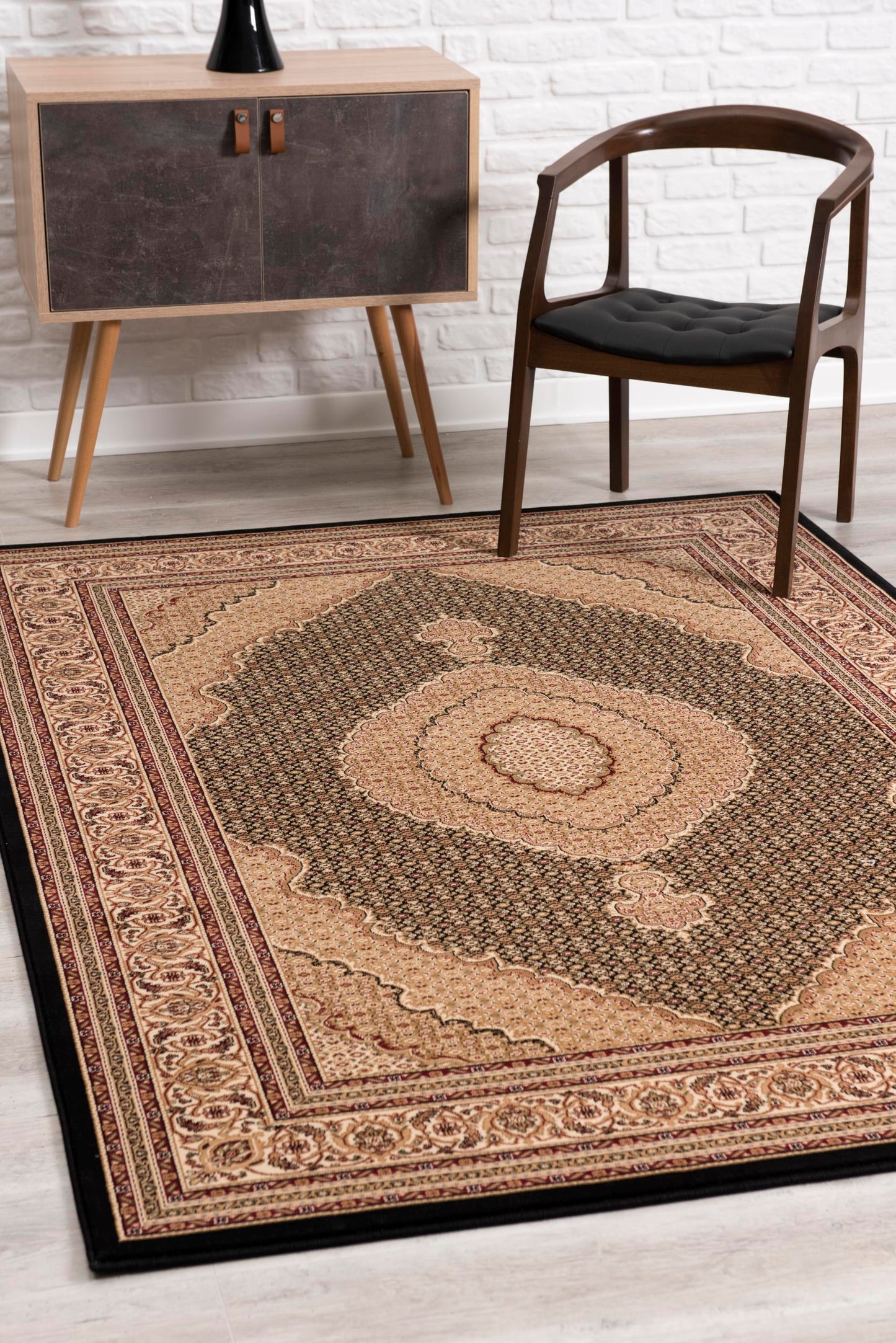 Jaipur:2120 Black Area Rug