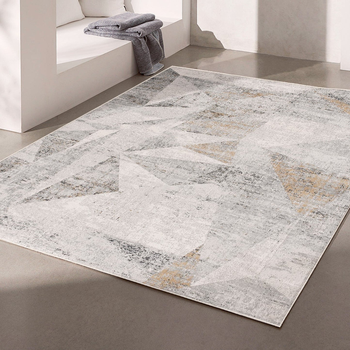 Luna:1003 Grey Area Rug