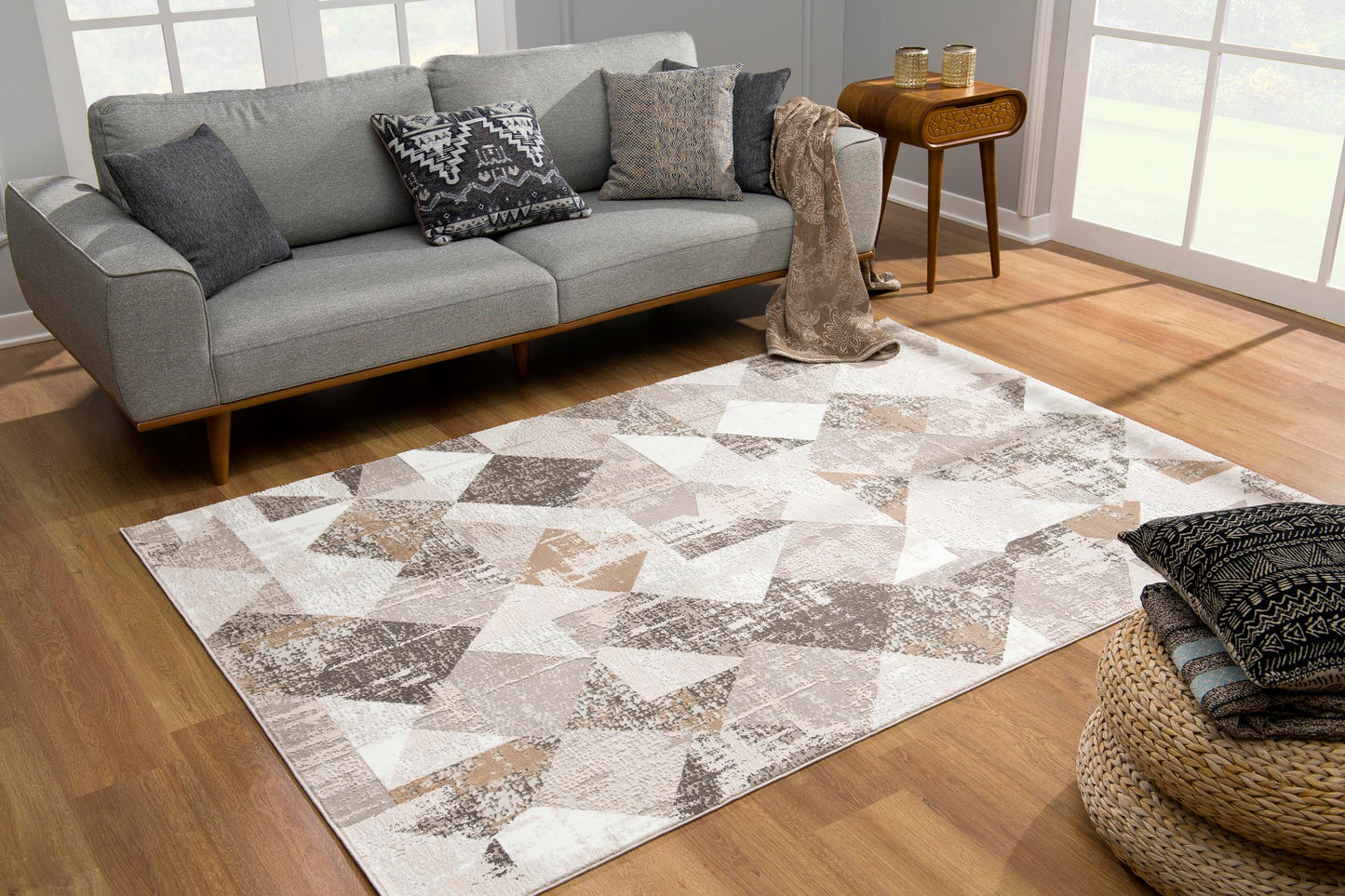 Modus:1128 Grey Area Rug