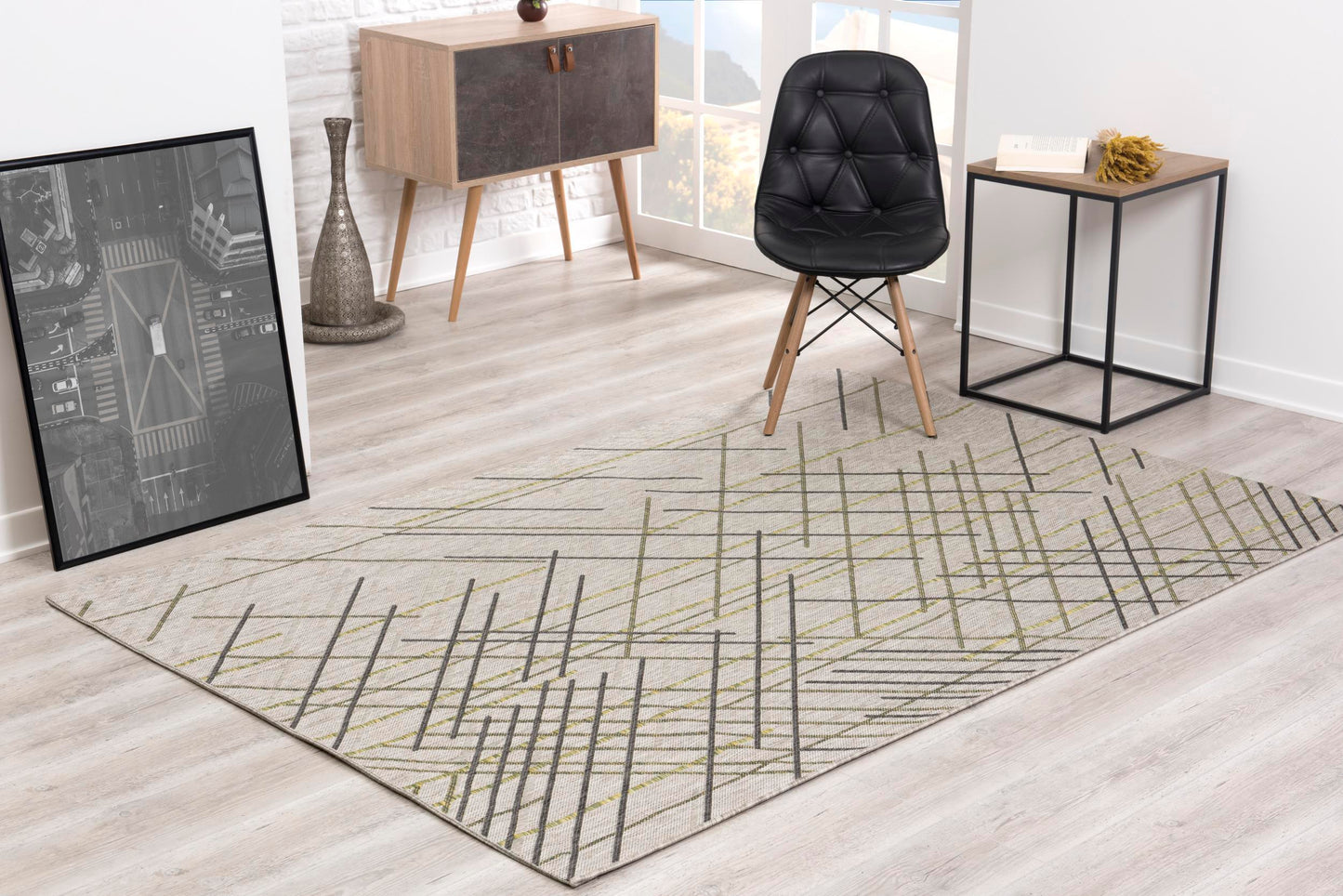 Velit:2088 Green Area Rug