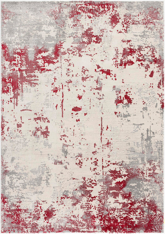 Allure:5506 Red Area Rug