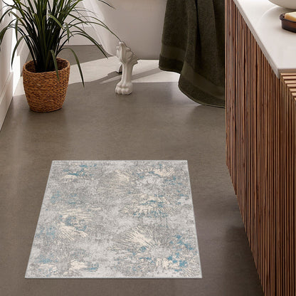 Allure:6333 Blue Area Rug