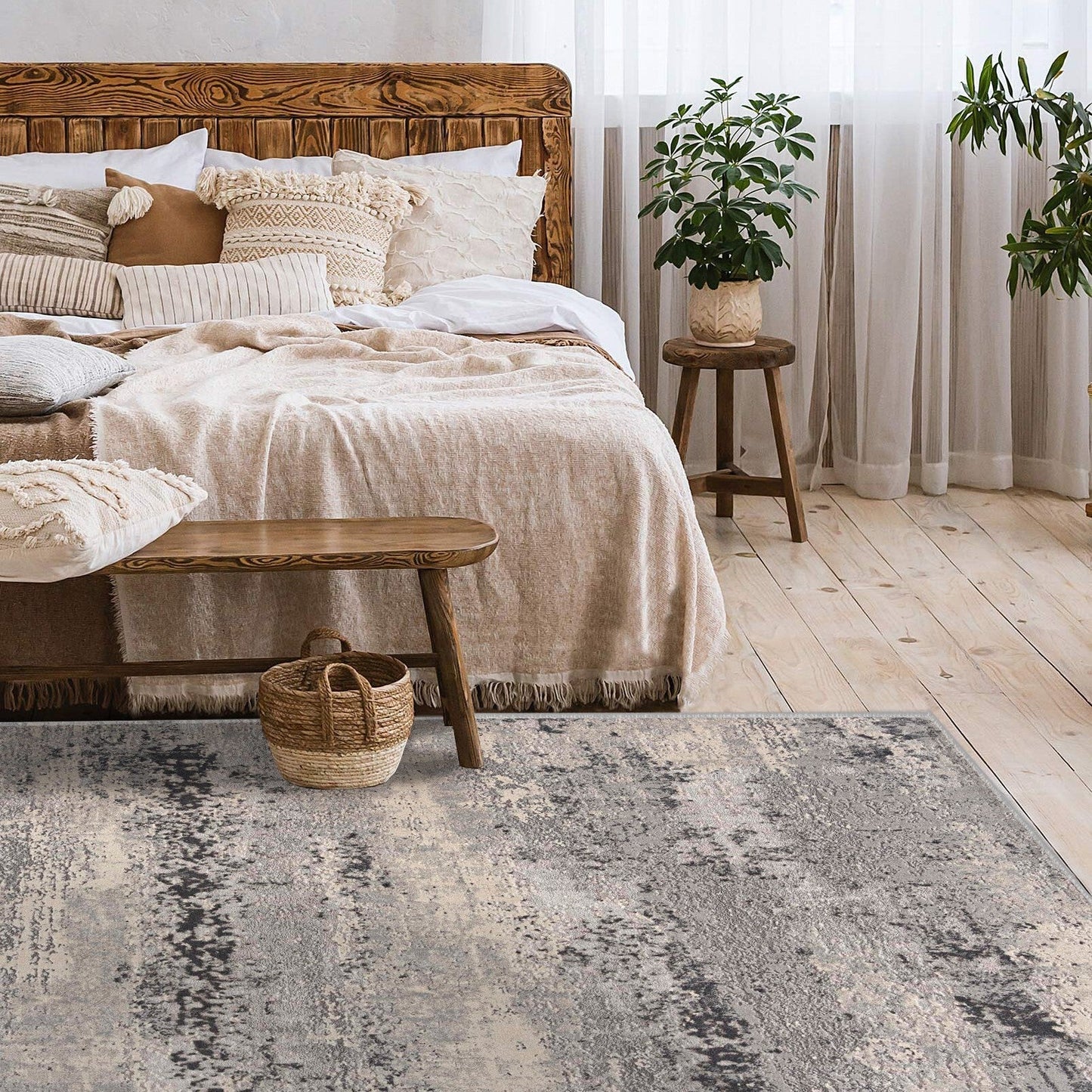 Allure:6649 Grey Area Rug