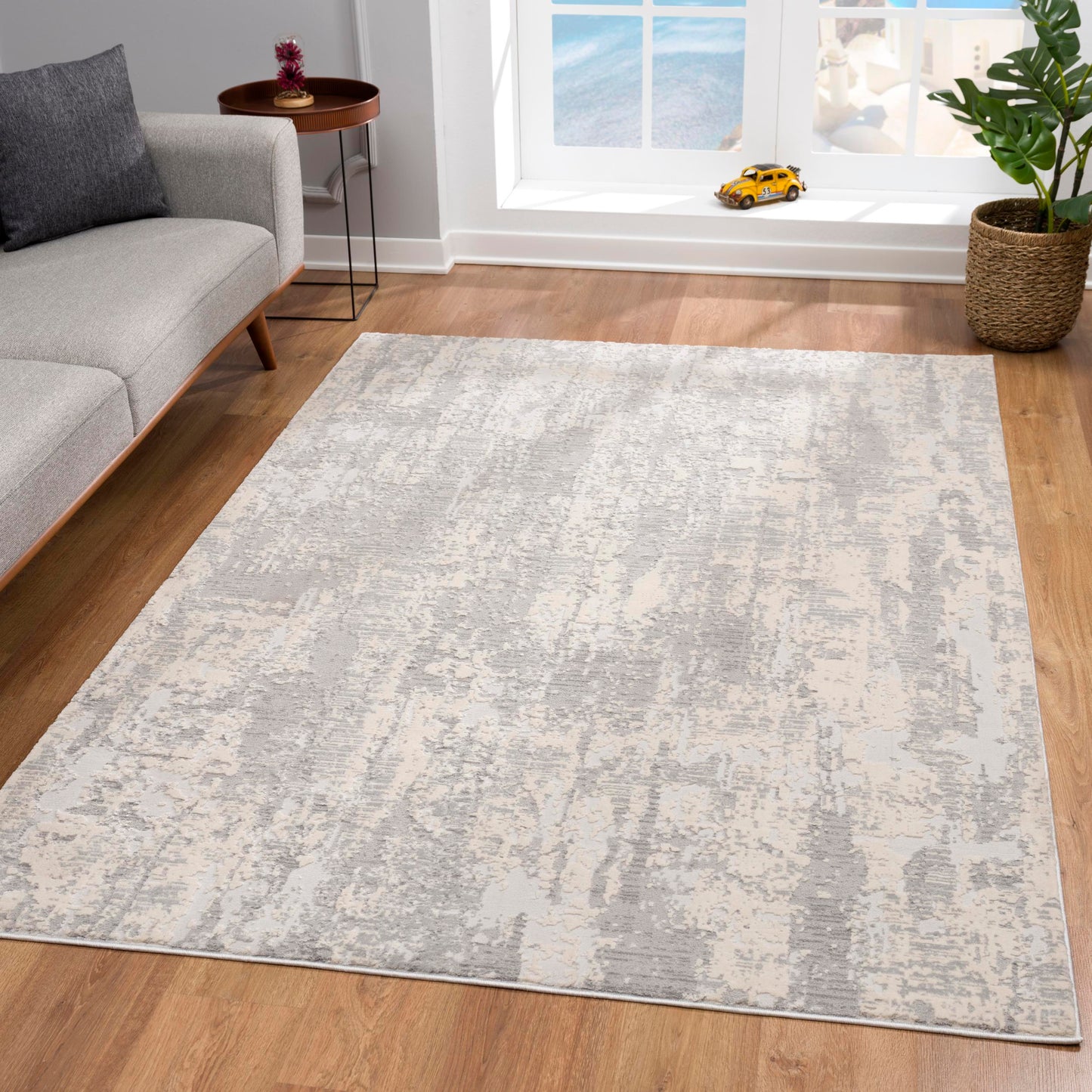 Allure:7276 Grey Area Rug