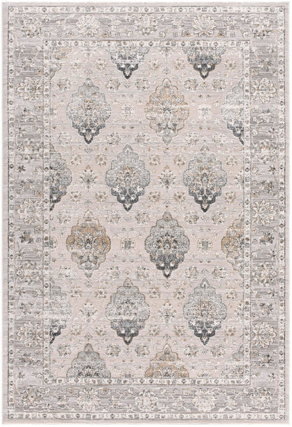 Arctic:6857 Cream Grey Area Rug