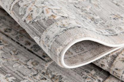 Arctic:6857 Cream Grey Area Rug