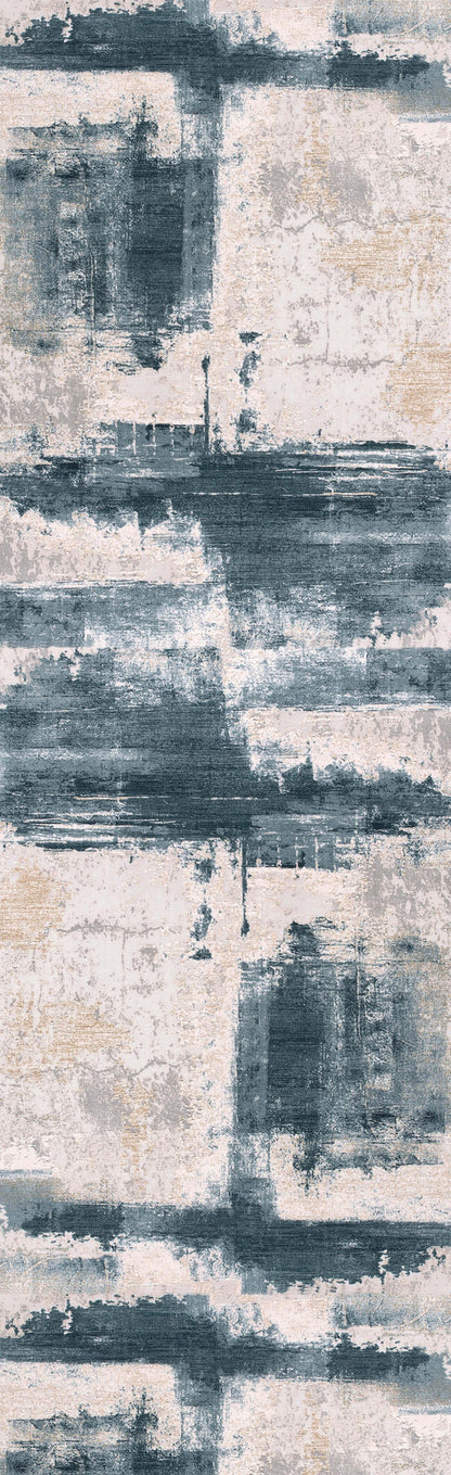 Arctic:6898 Cream Blue Area Rug