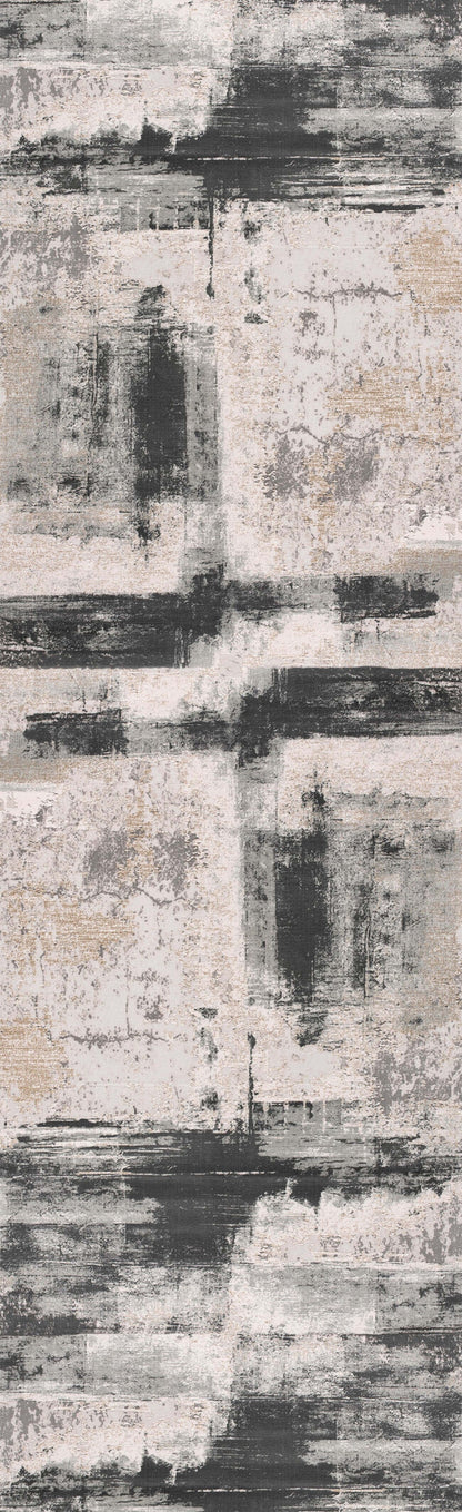 Arctic:6898 Cream Grey Area Rug