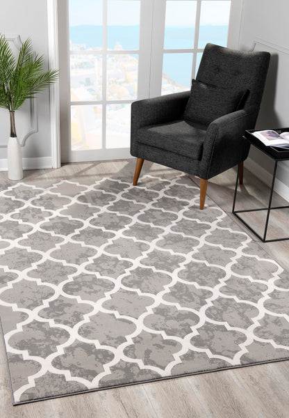 Arctic:7050 Grey Area Rug