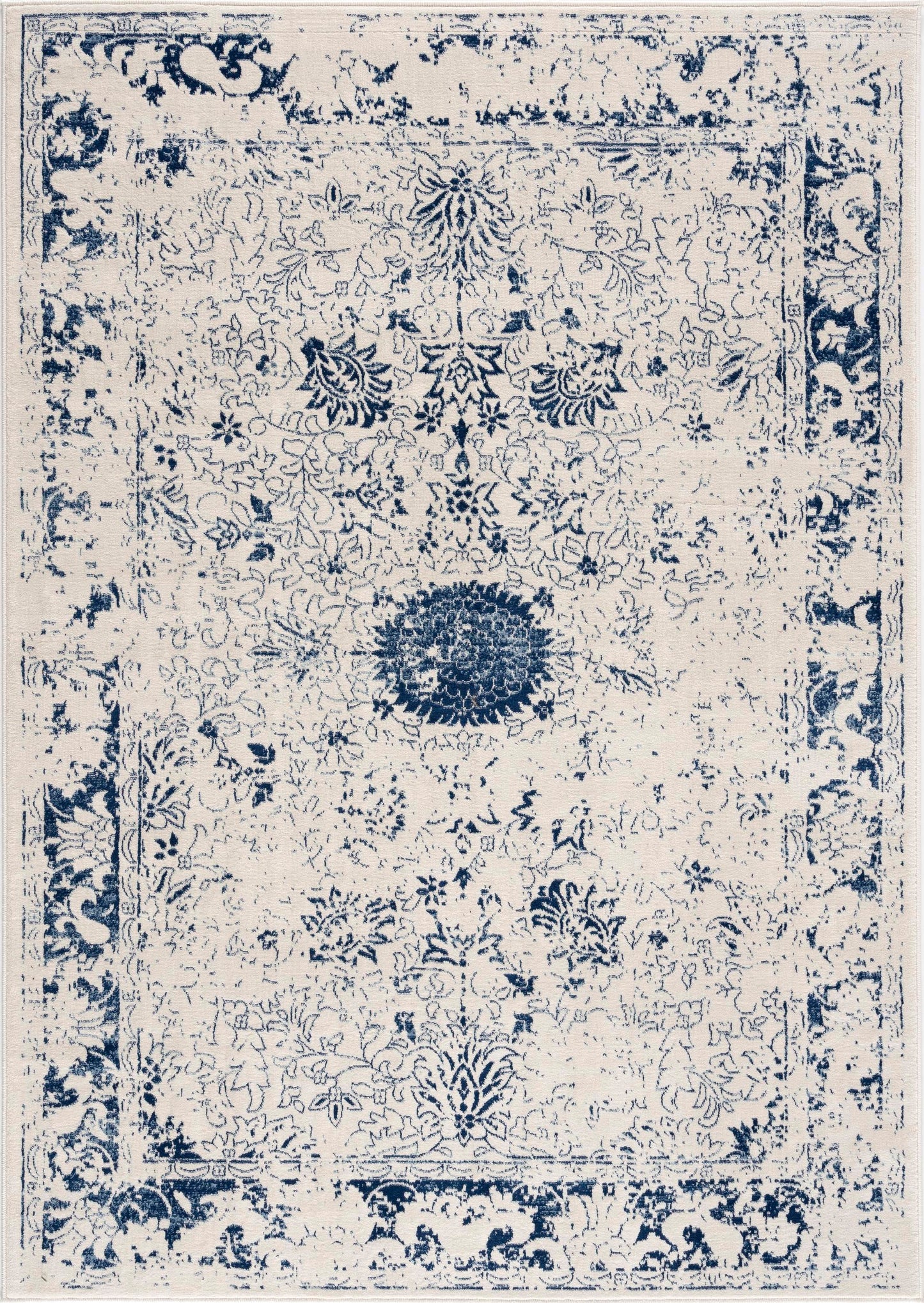 Casper:9336 Navy Area Rug