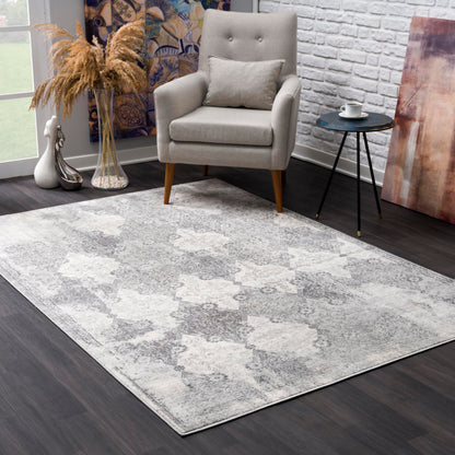 Casper:9925 Grey Area Rug