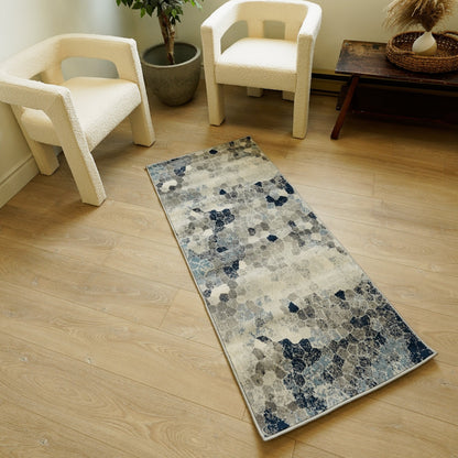 Casper:9994 Navy Area Rug