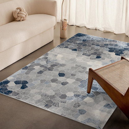 Casper:9994 Navy Area Rug