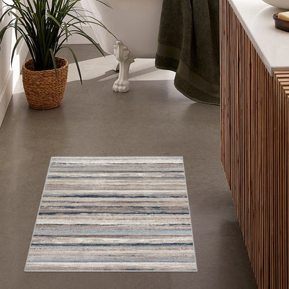 Casper:9998 Blue Area Rug