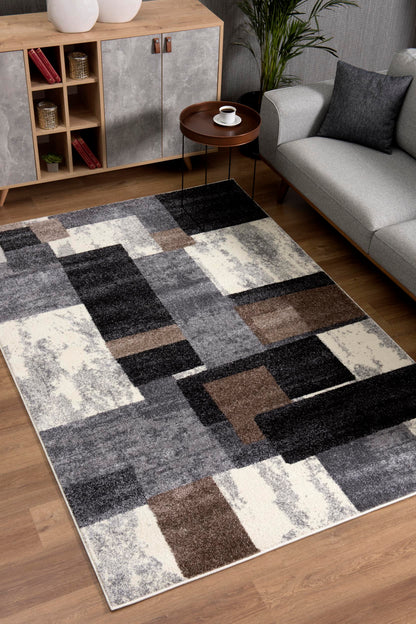 Comfort:4209 Brown Area Rug