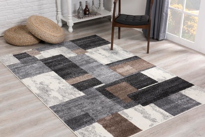 Comfort:4209 Brown Area Rug