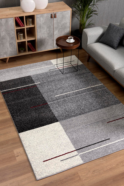 Comfort:4232 Grey Area Rug