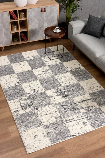 Comfort:4477 White Area Rug