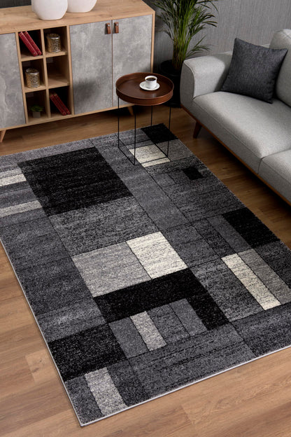 Comfort:4577 Grey Area Rug