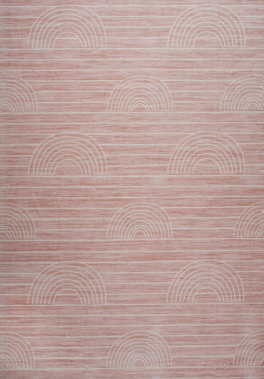 Daisy:1101 Pink Area Rug