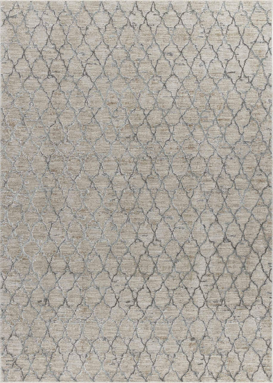 Ella:3245 Beige Area Rug