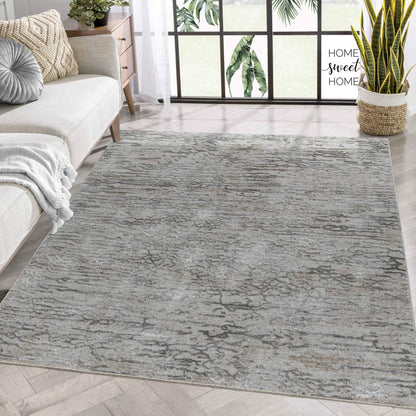 Ella:3249 Beige Area Rug