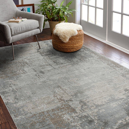 Ella:3441 Beige Area Rug