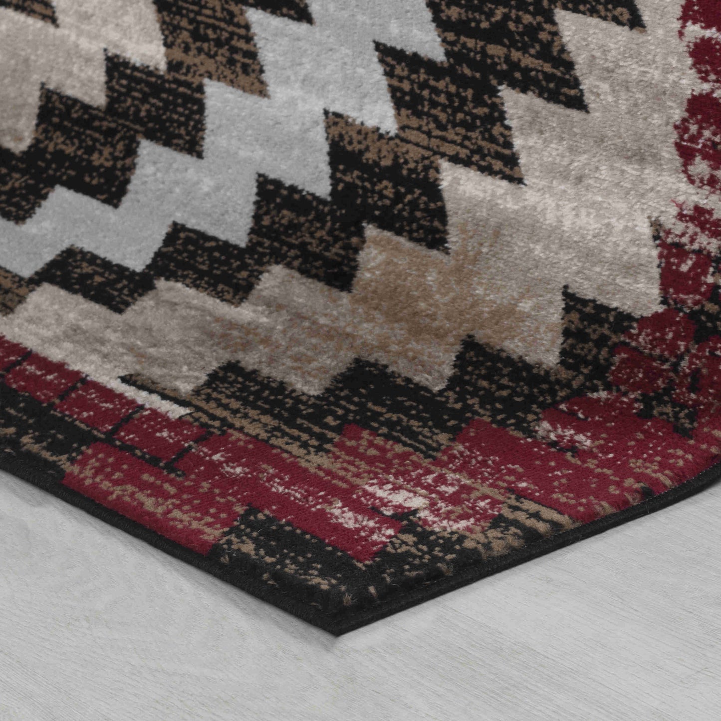 Hamilton:8810 Brown Area Rug