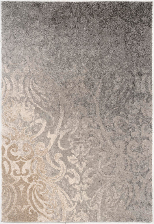 Illusion:1278 Grey Area Rug