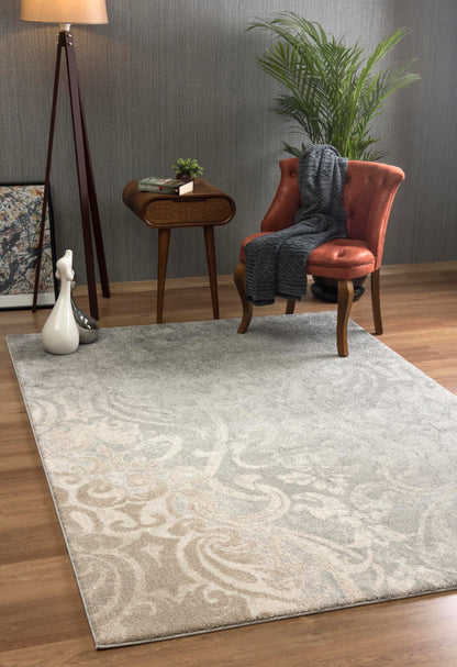 Illusion:1278 Grey Area Rug