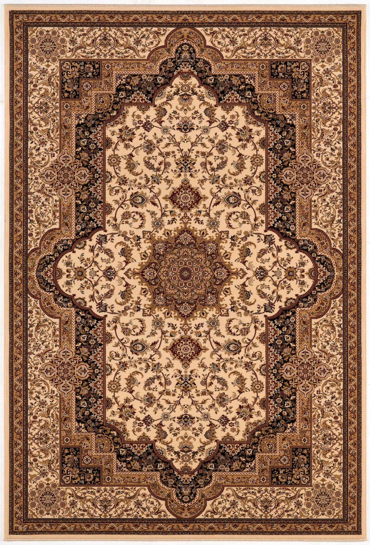 Jaipur:1974 Cream Black Area Rug