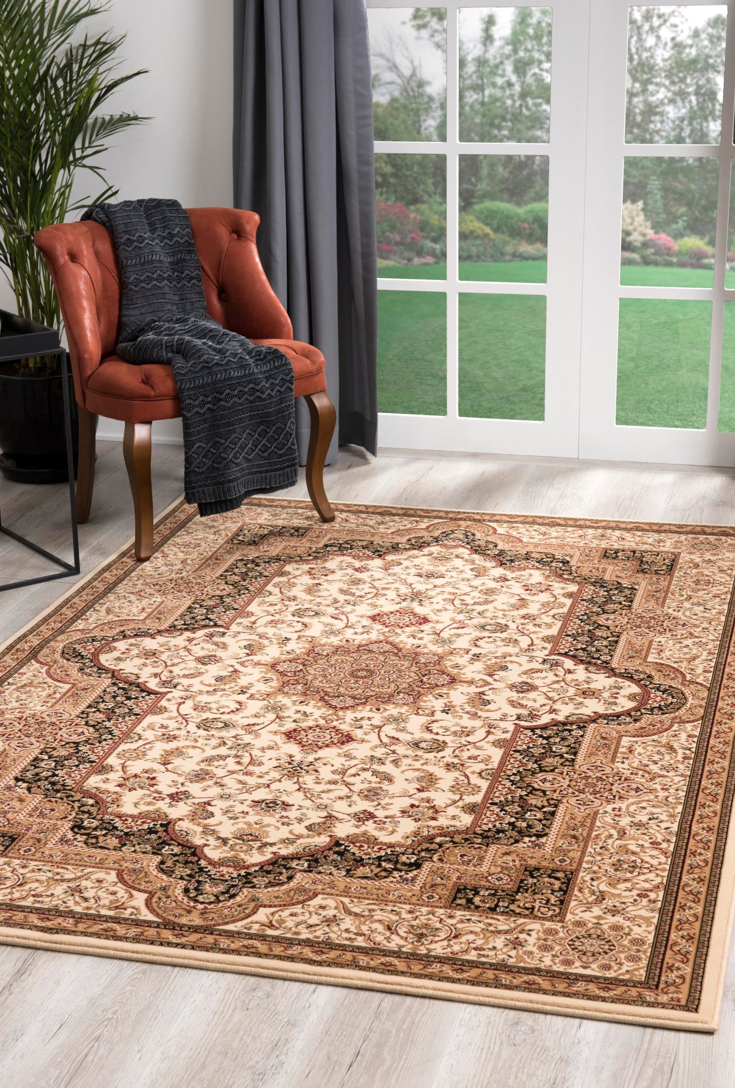 Jaipur:1974 Cream Black Area Rug