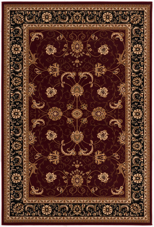 Jaipur:2117 Red Black Area Rug