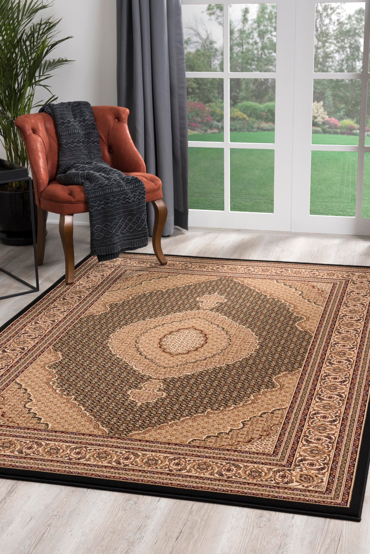 Jaipur:2120 Black Area Rug