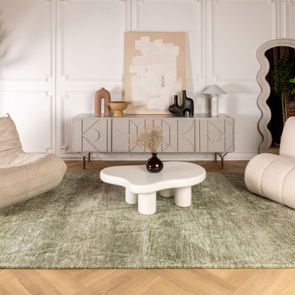 Super Soft:SS White Area Rug