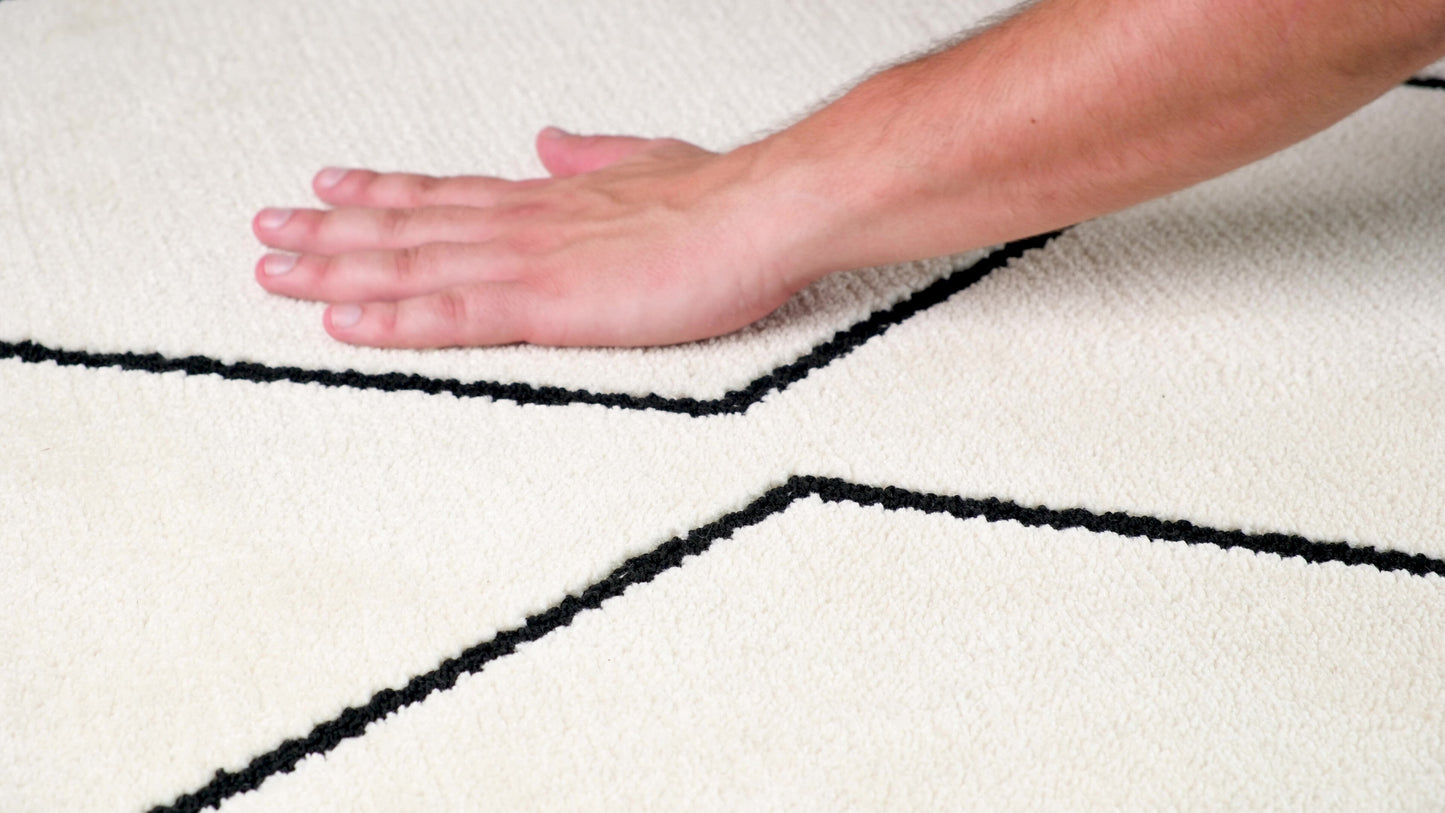 Super Soft:SS White Area Rug