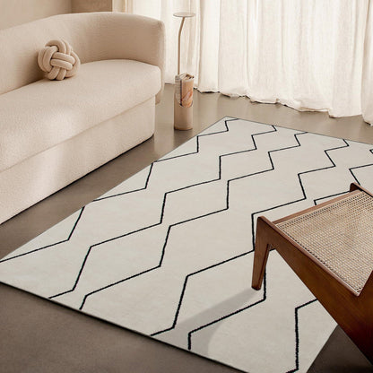 Super Soft:SS White Area Rug