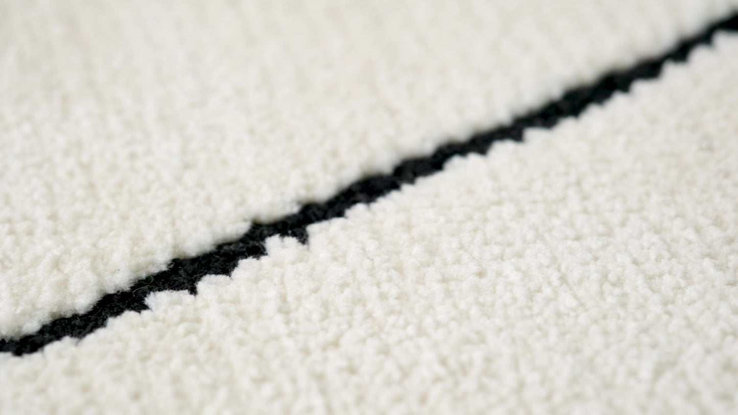 Super Soft:SS White Area Rug