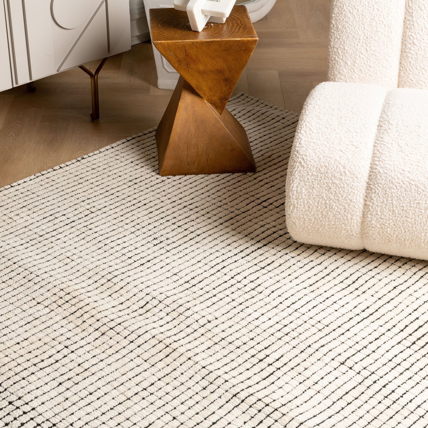 Super Soft:SS White Area Rug