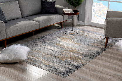 Luna:1010 Grey Area Rug