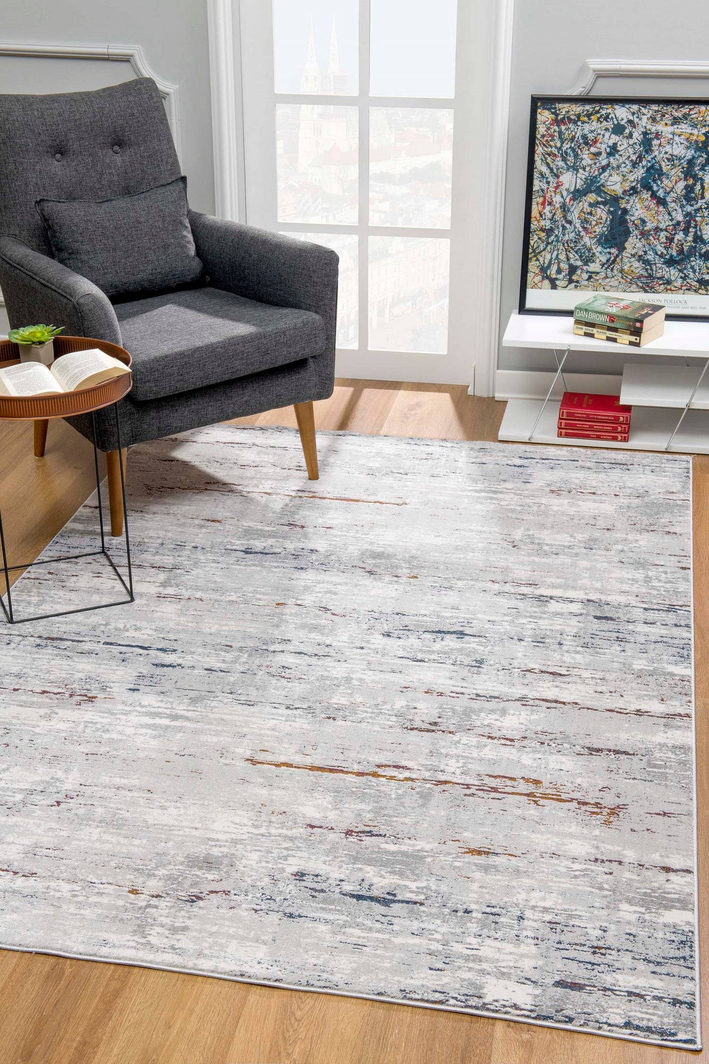 Meraki:1425 Grey Area Rug