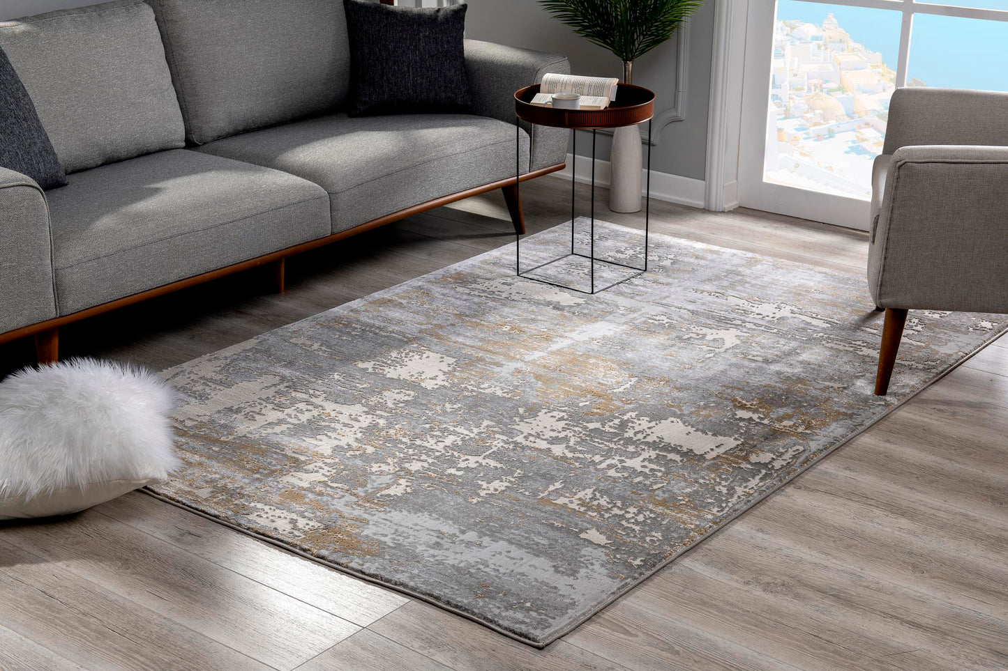 Meraki:1641 Beige Area Rug