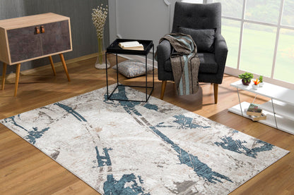 Modus:1104 Navy Area Rug