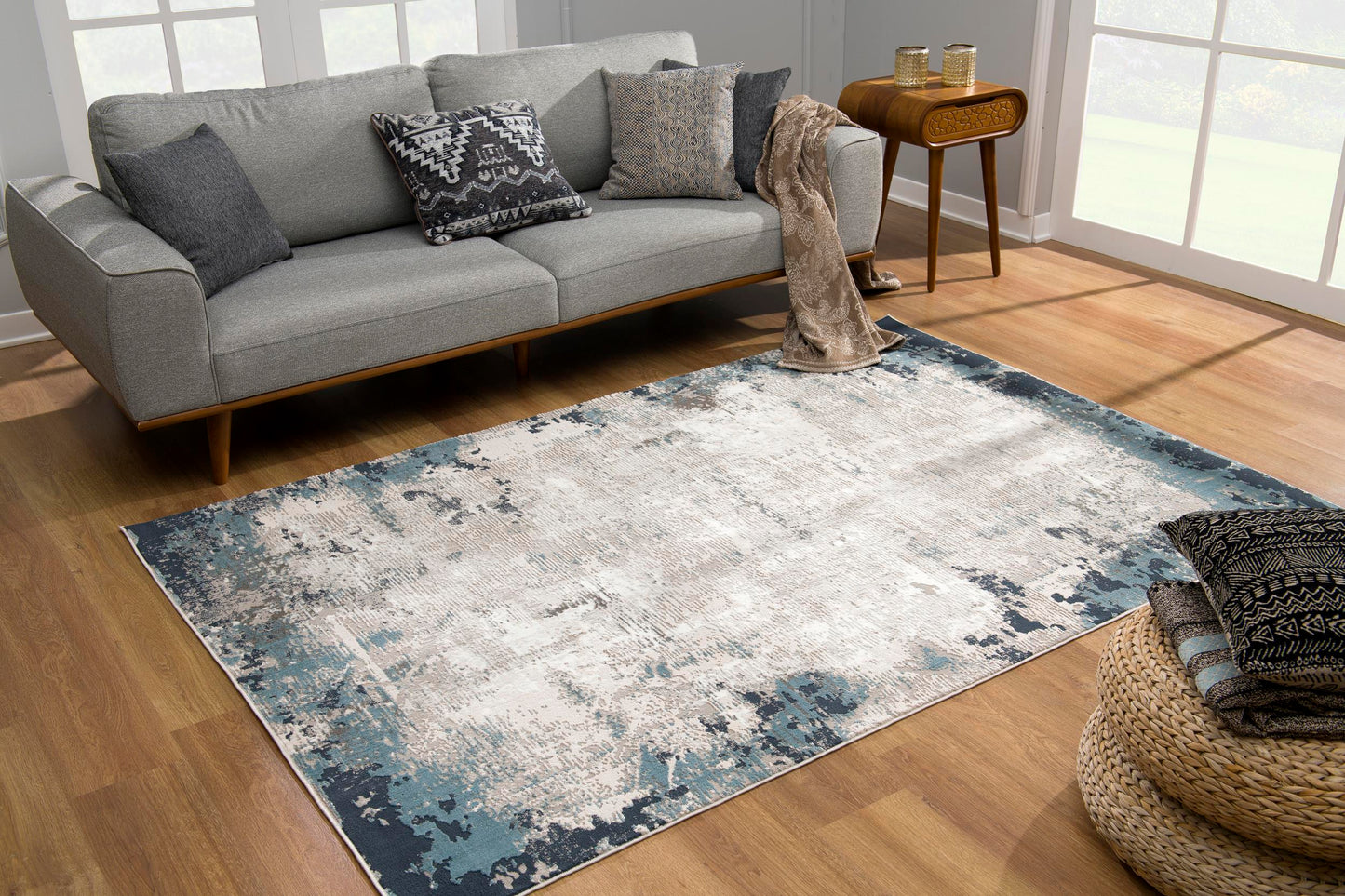 Modus:1139 Blue Area Rug