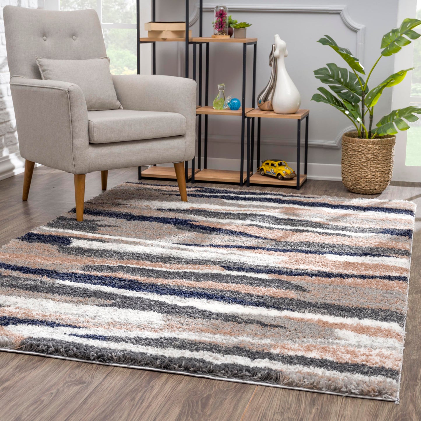 Puffy:8048 Ivory Area Rug