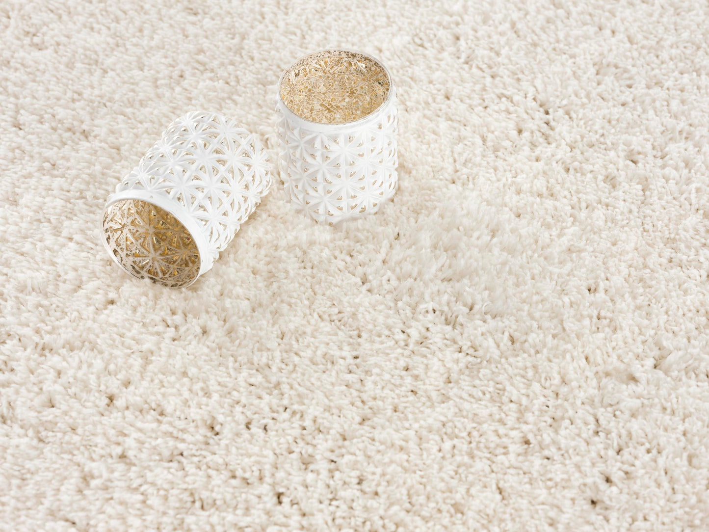 Puffy:Plain Ivory Area Rug