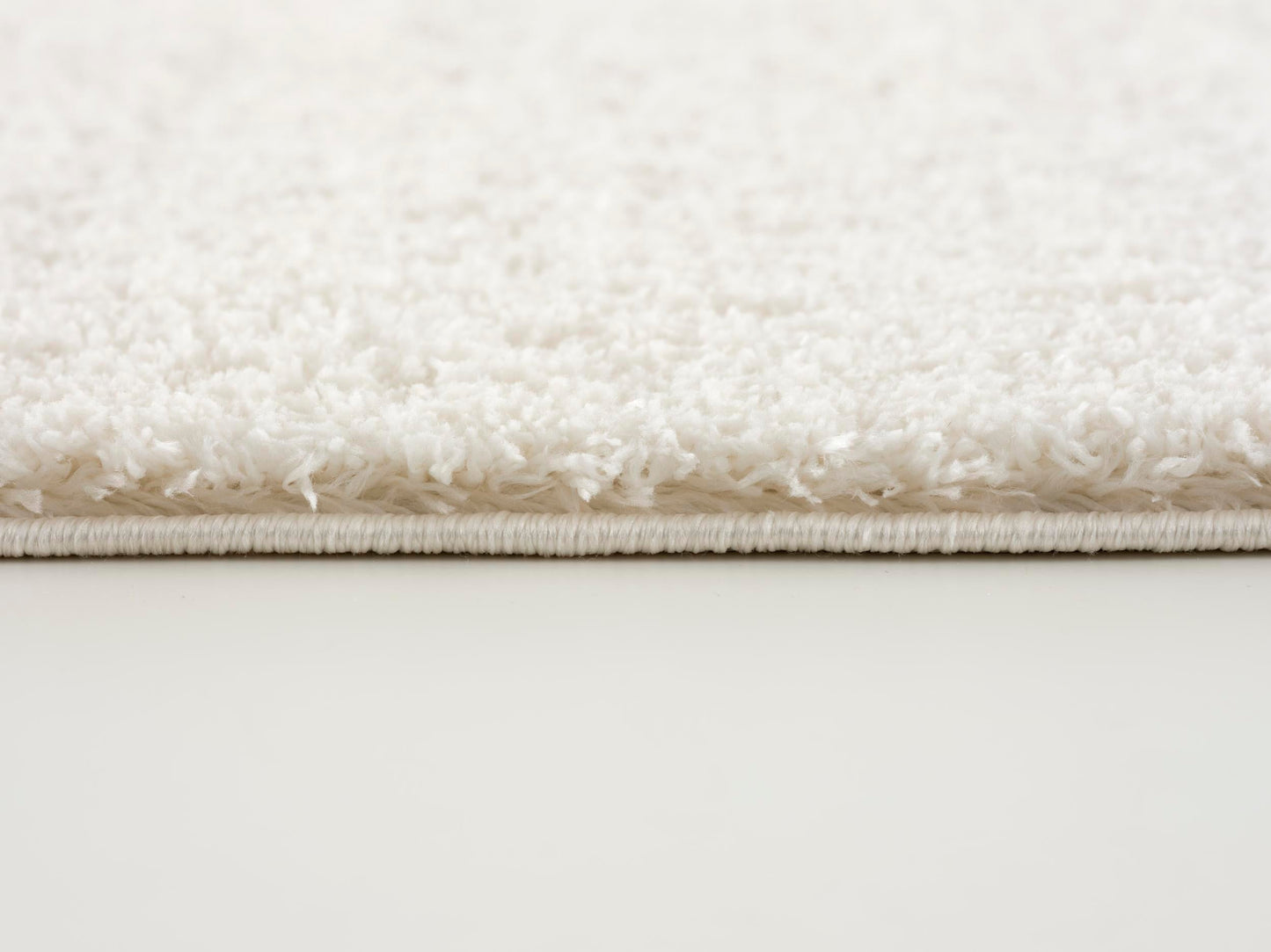 Puffy:Plain Ivory Area Rug